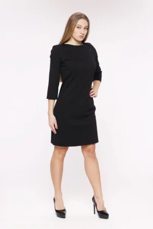 ABITO Lungo primavera con collo a barchetta