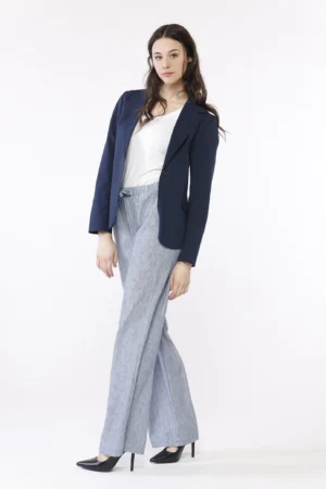 GIACCA business woman monopetto con collo reverse