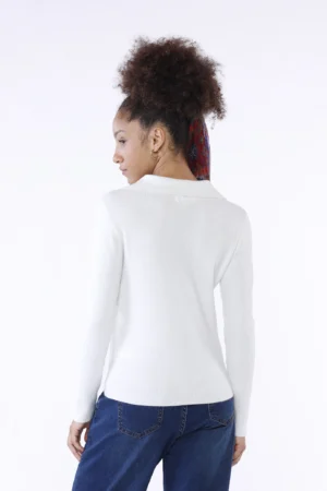 MAGLIA polo casual monocolore a manica lunga