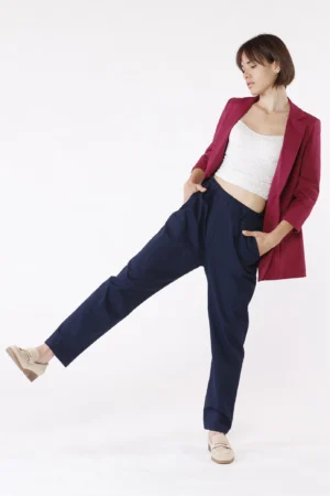 PANTALONE comodi in morbido cotone con chiusura a elastico e tasche laterali ONEWORLD HYBRID