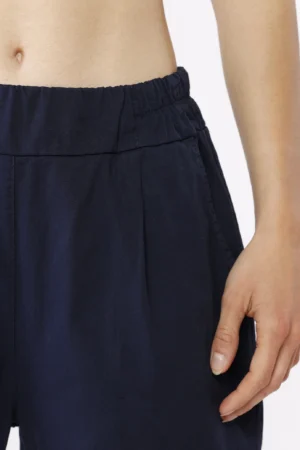 PANTALONE comodi in morbido cotone con chiusura a elastico e tasche laterali