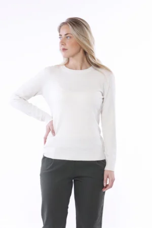 MAGLIA graziosa everyday laminata a girocollo