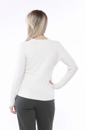 MAGLIA graziosa everyday laminata a girocollo