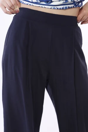 PANTALONE fresco e comodo a gamba larga con elastico di chiusura in vita