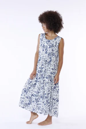 ABITO Maxi Smanicato e Fantasia a contrasto