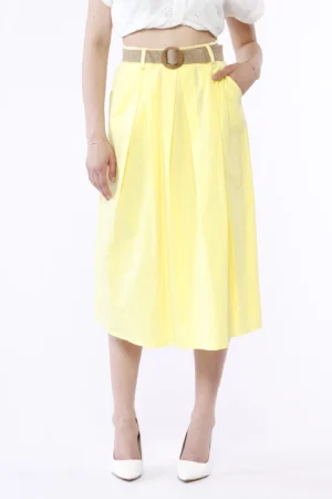 GONNA Maxi con elastico in vita e cintura in vita