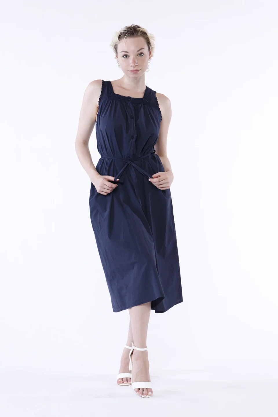 ABITO chemisier smanicato con inserti in pizzo ONEWORLD HYBRID