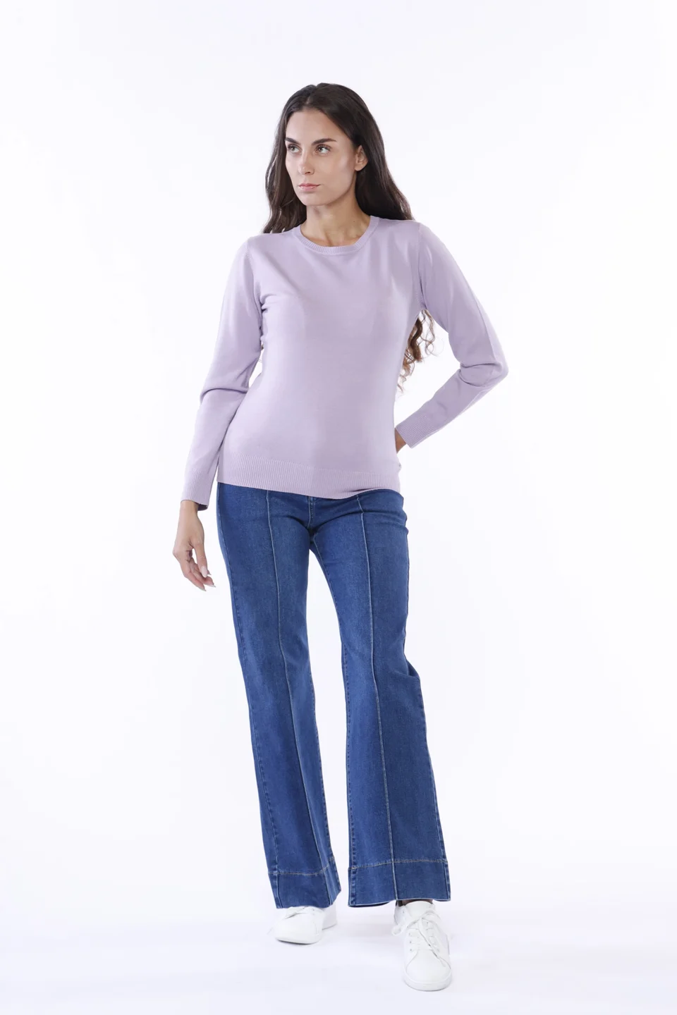 JEANS a palazzo Con cucitura centrale e risvolto ONEWORLD HYBRID