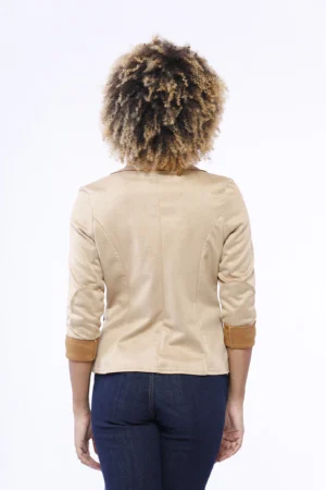 GIACCA monopetto con collo reverse e tasche sul davanti