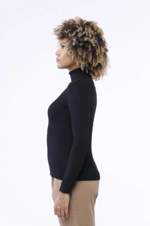 MAGLIA casual dolcevita a manica lunga