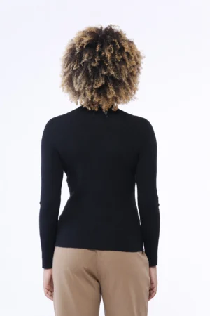 MAGLIA casual dolcevita a manica lunga