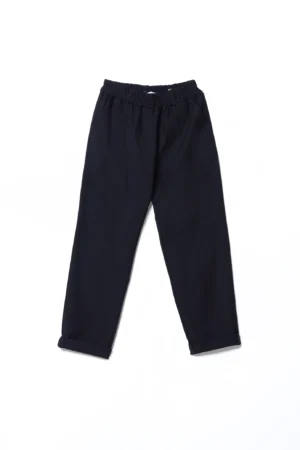 PANTALONE casual con risvolti alle caviglie e graziose pence sul davanti