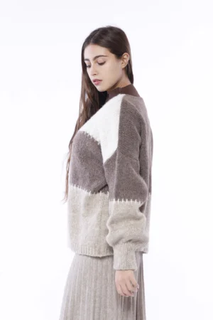 MAGLIA Cardigan oversize con punti ricamo
