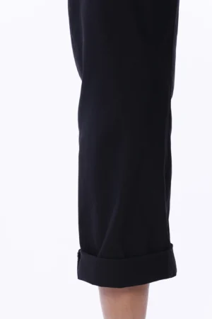 PANTALONE pull-on con elastico in vita e passanti alla cintura