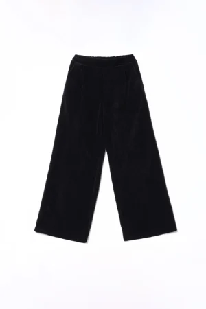 PANTALONE wide leg con comode tasche e chiusura a elastico