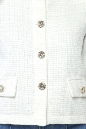 GIACCA tipo chanel con bottoni di chiusura e taschine decorative