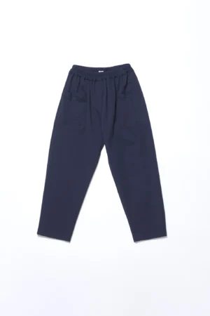 PANTALONE comodo pull-on con ampie tasche verticali e fondo a sigaretta