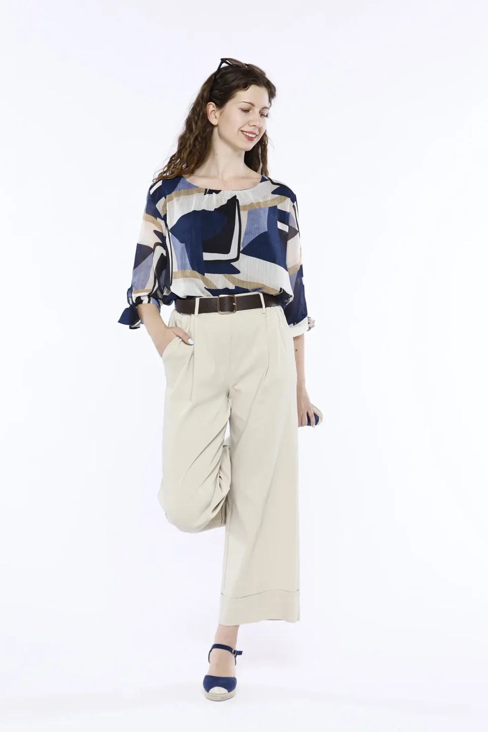 BLUSA TUCKED ONEWORLD HYBRID