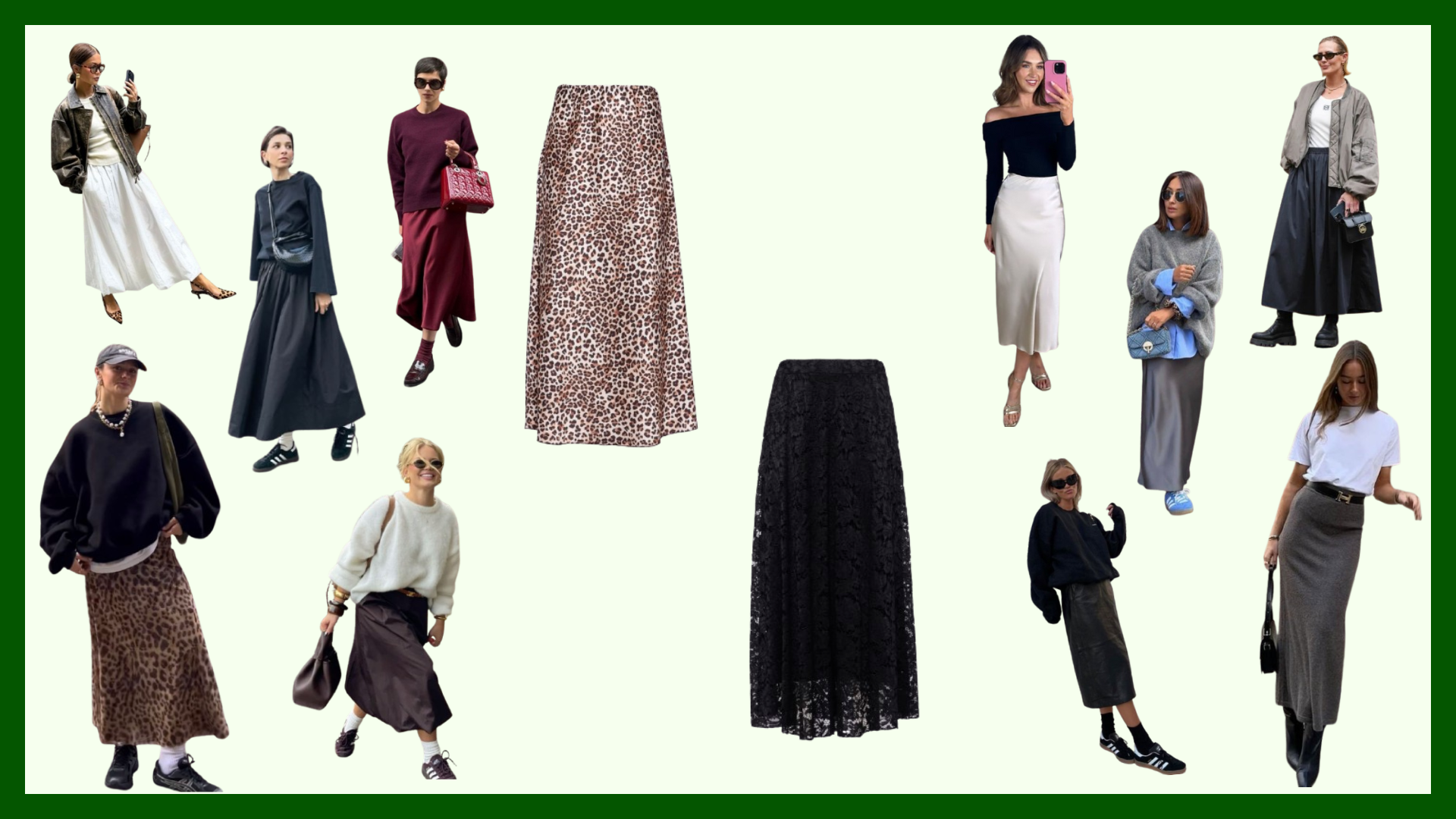 Gonna midi, capo must have da avere nell'armadio