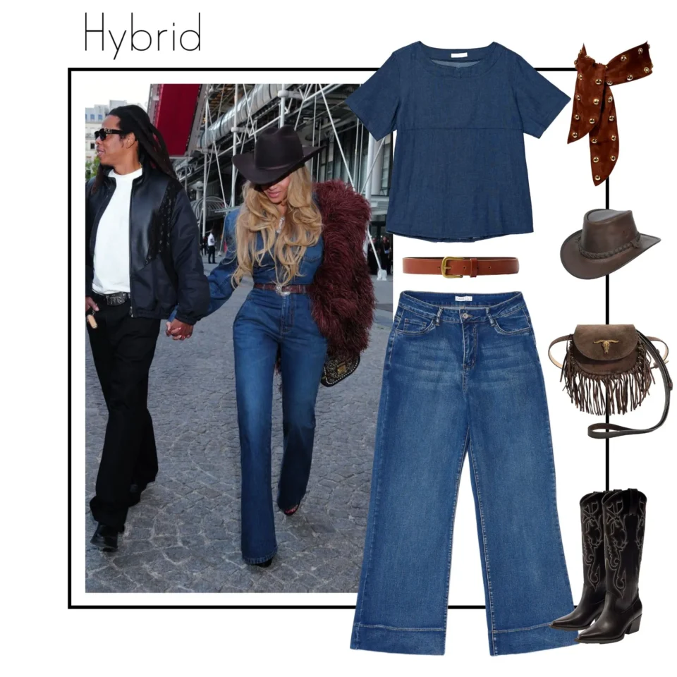 BEYONCÉ REGINA DEL DENIM CON HYBRID